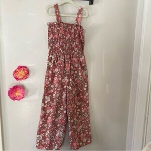 OshKosh B'gosh Floral Pink Jumpsuit